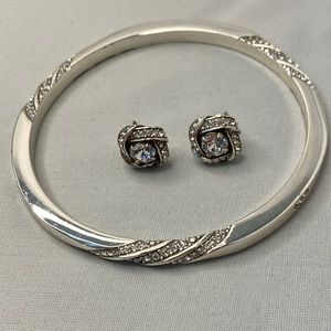 Brighton Eternity Knot Bracelet & Earrings